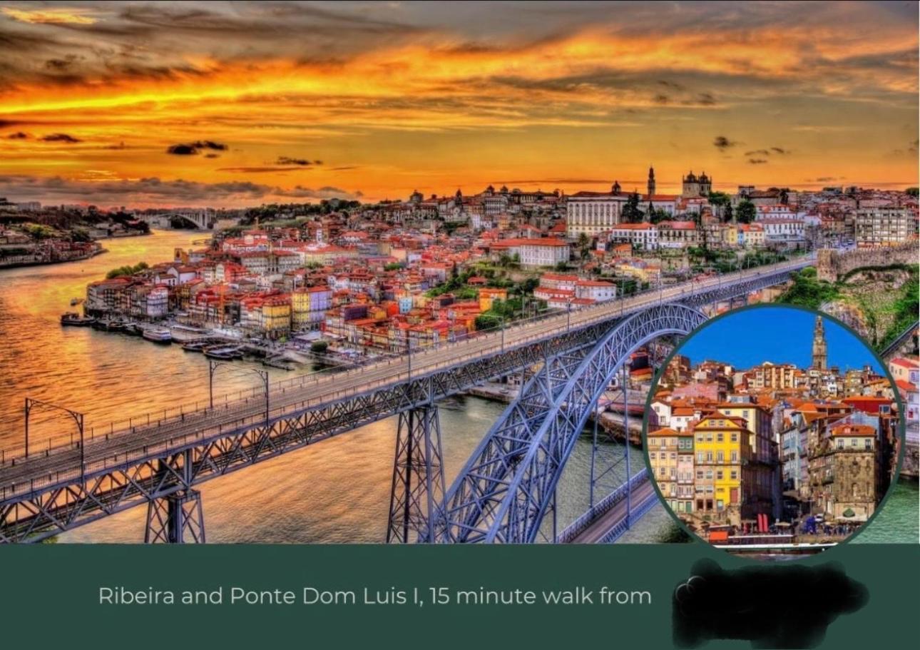 Amazing Studio Douro River Views Porto Eksteriør bilde